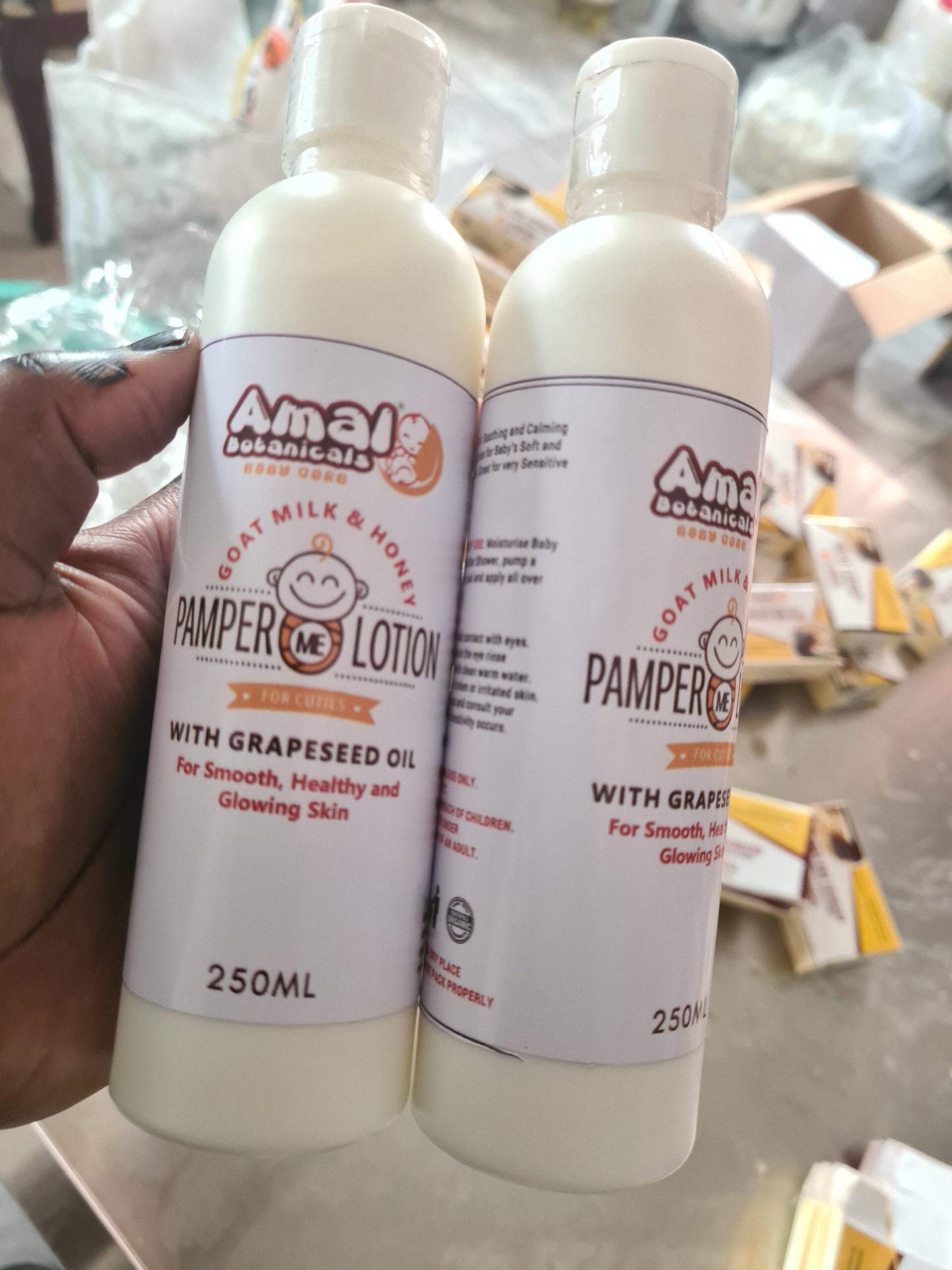 Goatmilk & Honey Lotion with Grapeseed Oil